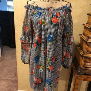 Little off shoulders  mini dress